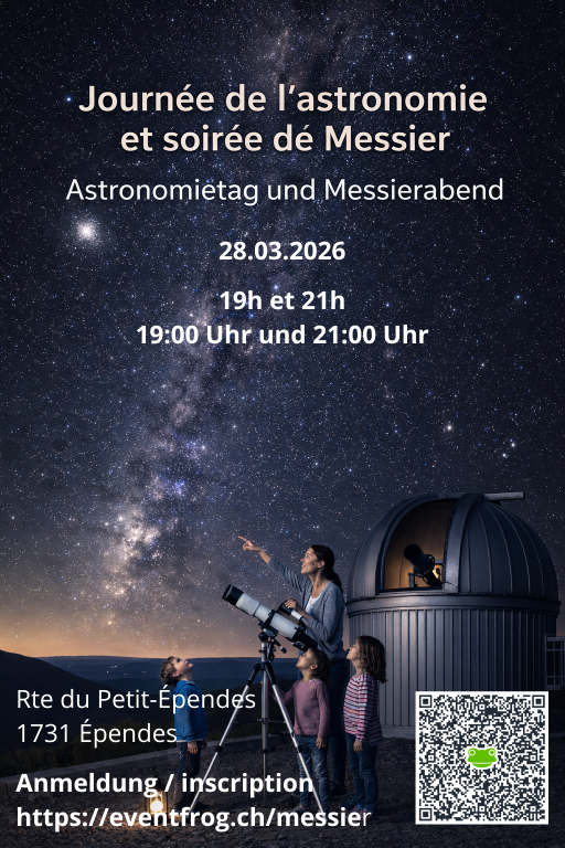 Image pour la « soirée Messier »